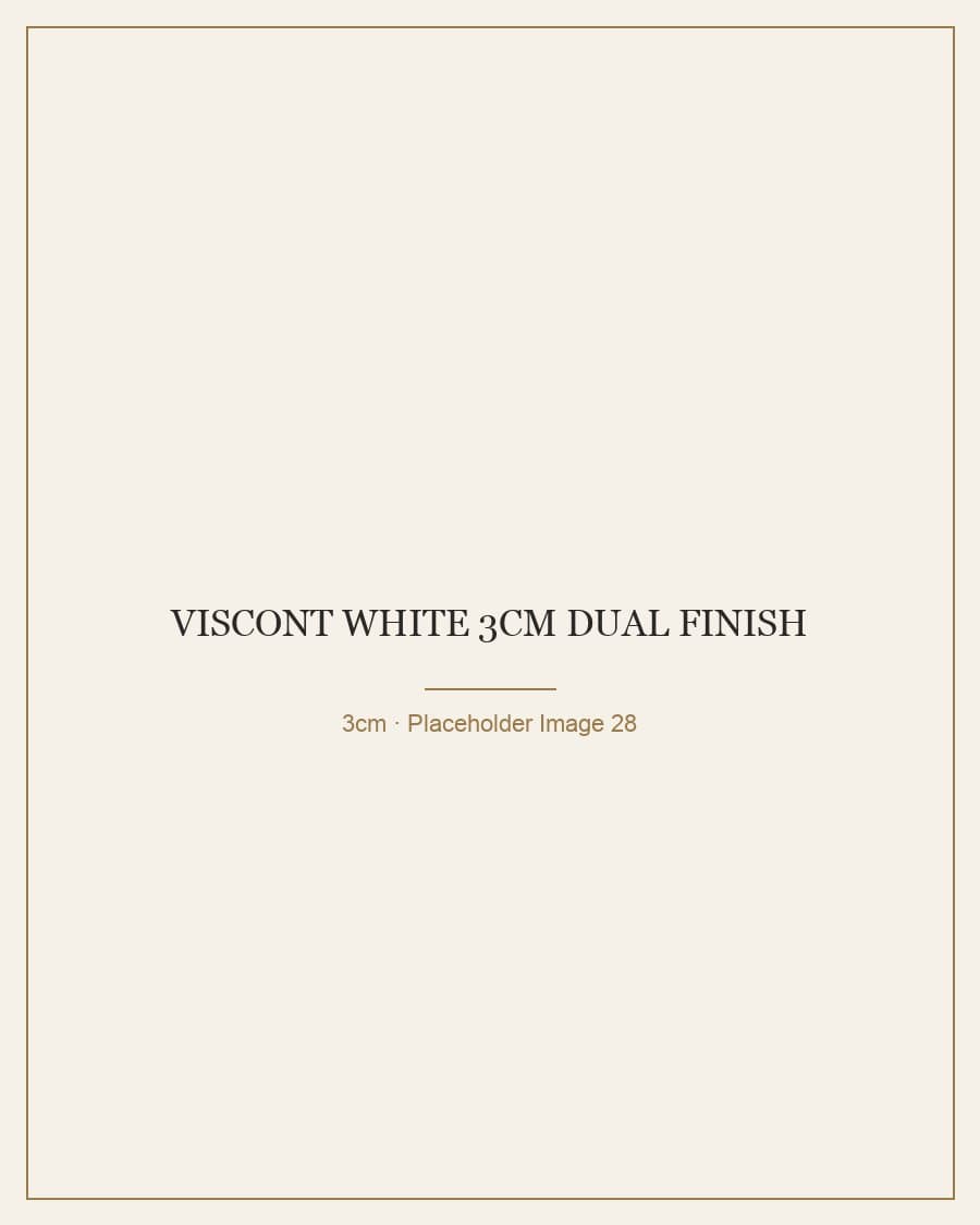 Viscont White 3cm Dual Finish