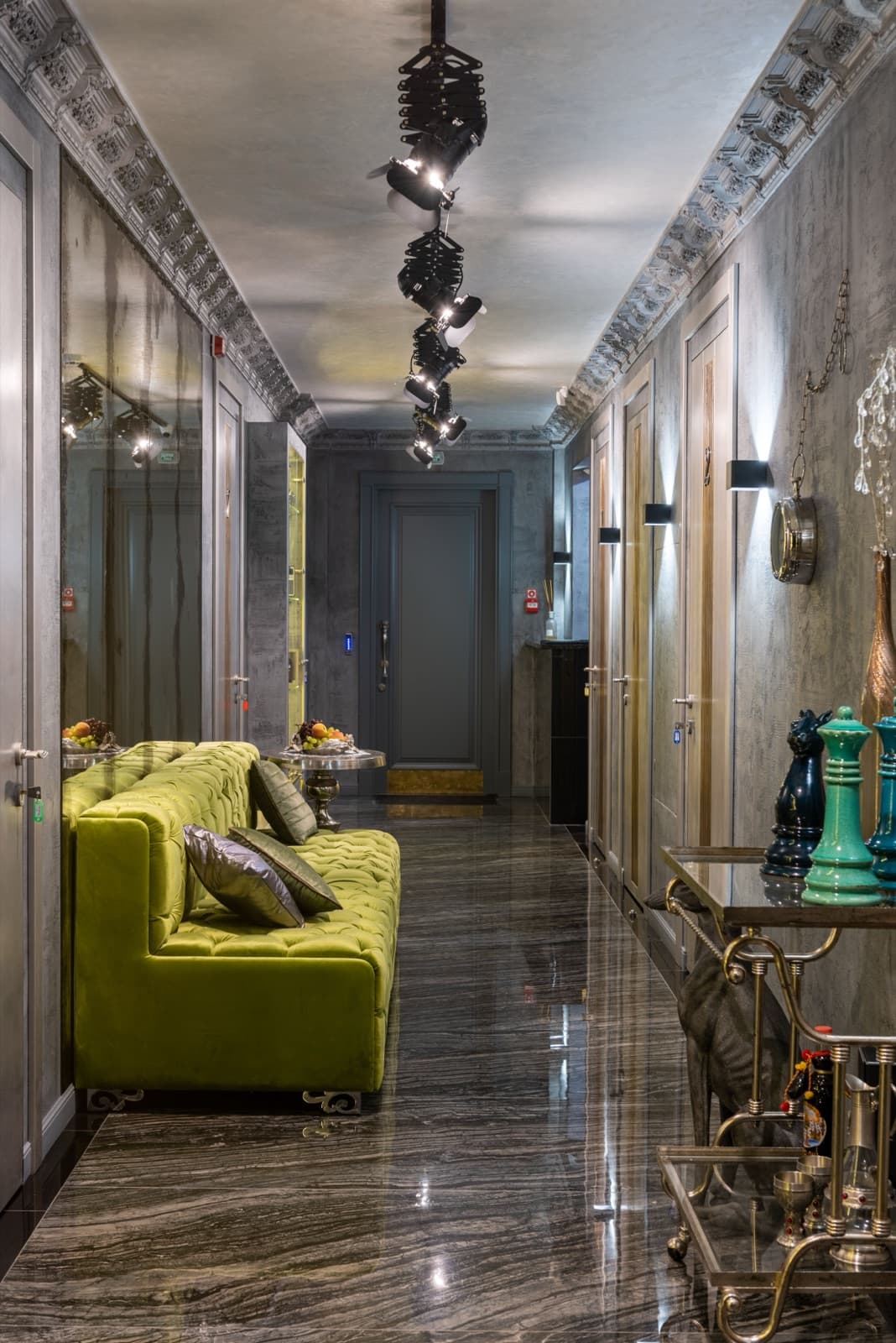 Lapidus Surfaces showroom interior finished in polished marble